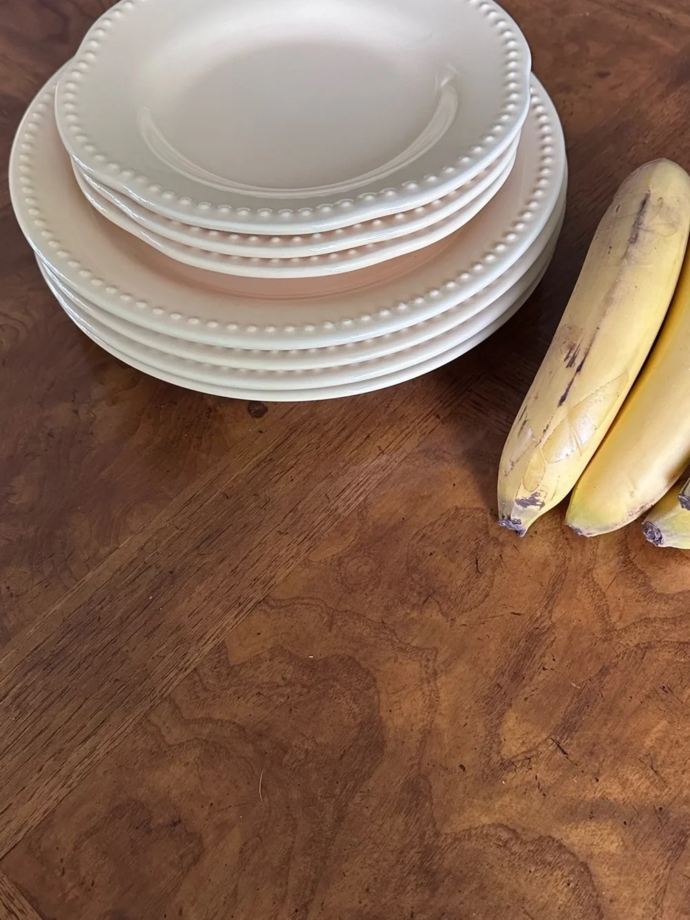 Pottery Barn BUTTER YELLOW Emma Plates dinnerware farmhouse victorian cottage